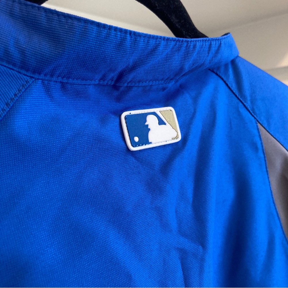 MLB Quarterzip Majestic Cool Base 2012 All Star Game Blue Windbreaker XL - Picture 7 of 9